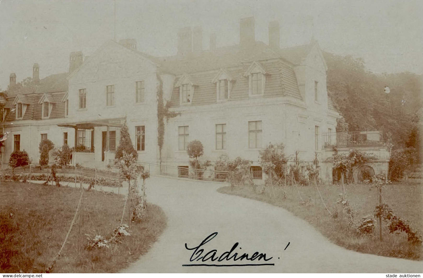 Cadinen Kaiserliches Schloss Foto-AK 1917 I-II - Polen