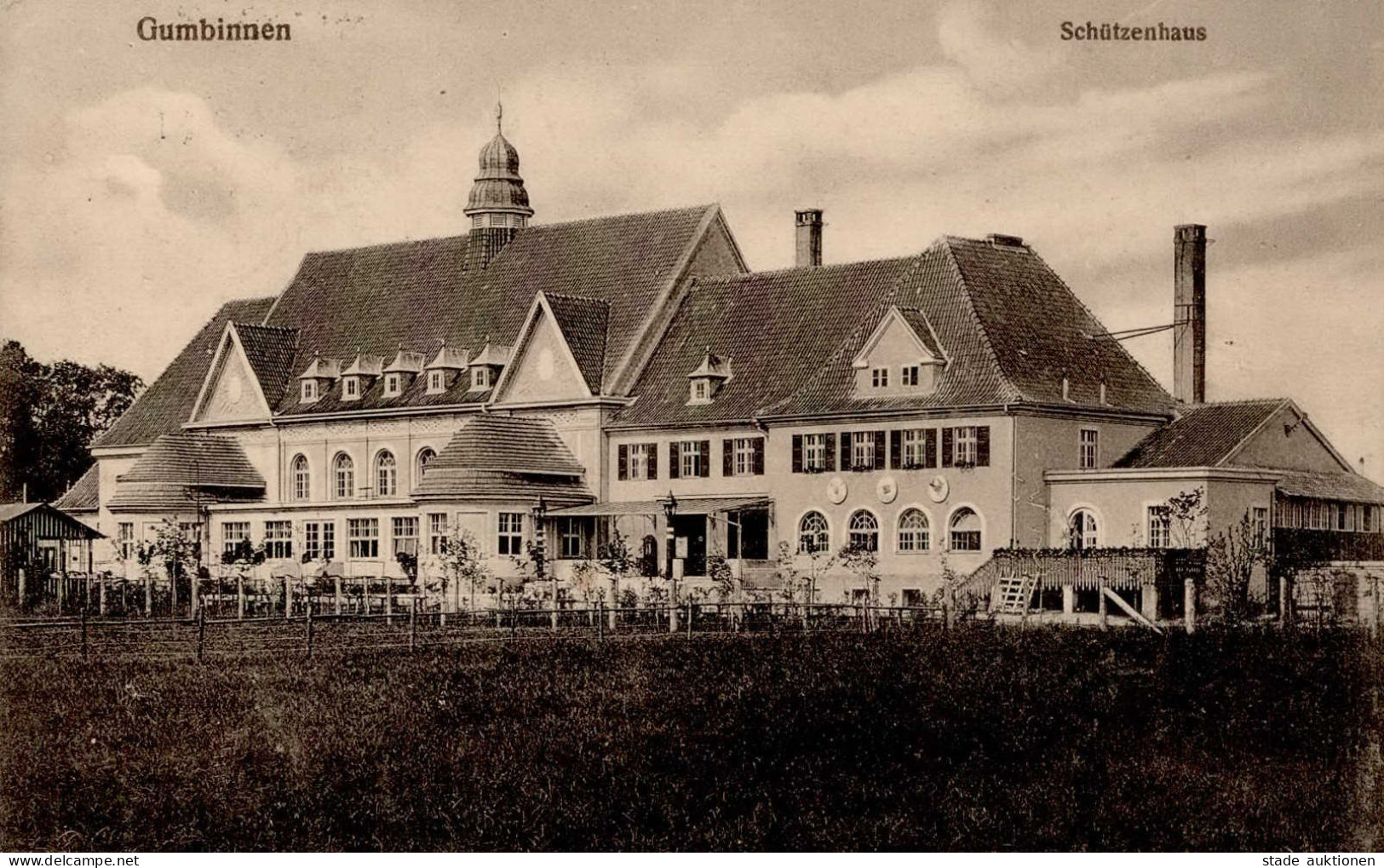 Gumbinnen Schützenhaus 1915 I-II - Russland