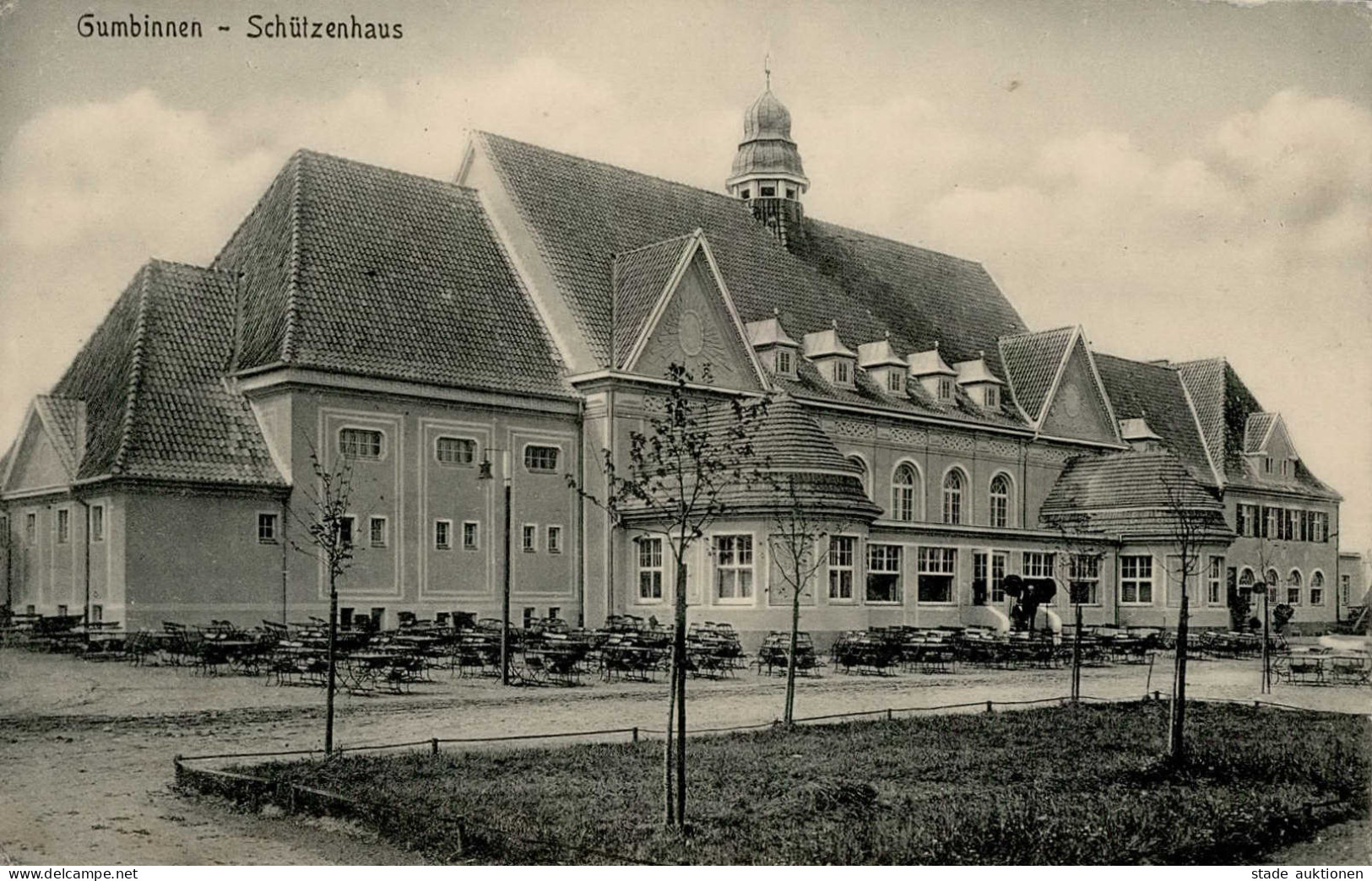 Gumbinnen Schützenhaus 1916 I- - Rusia