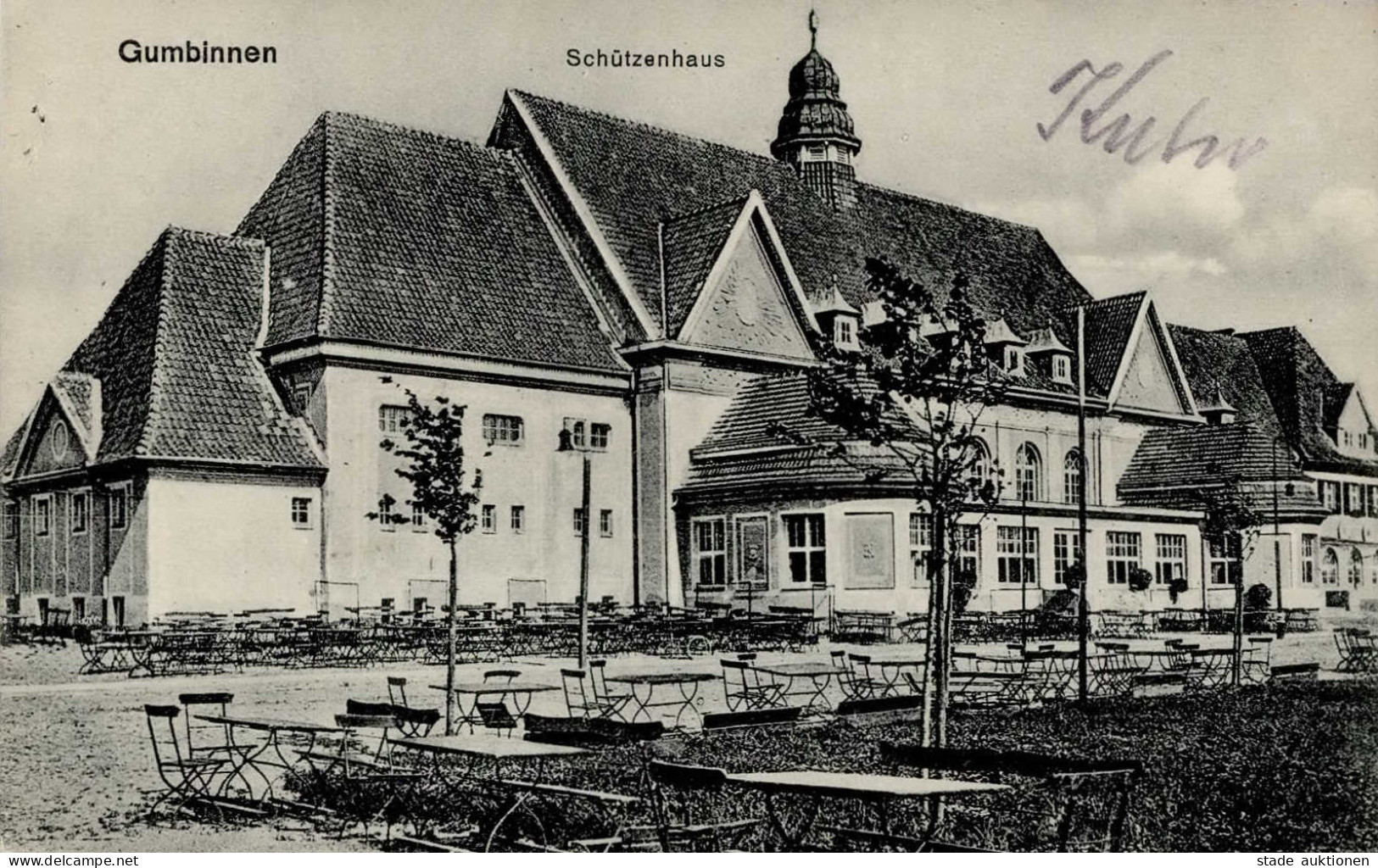 Gumbinnen Schützenhaus 1919 I - Rusia