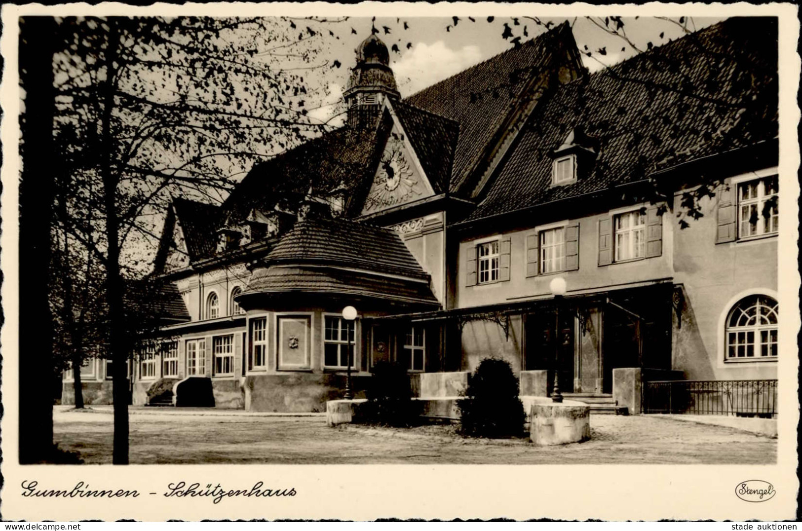 Gumbinnen Schützenhaus Foto-AK I- - Russie