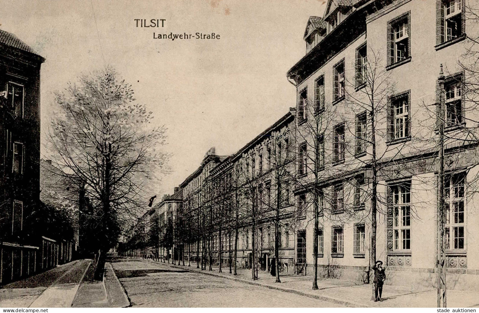 Tilsit Landwehrstrasse I-II (fleckig) - Russland