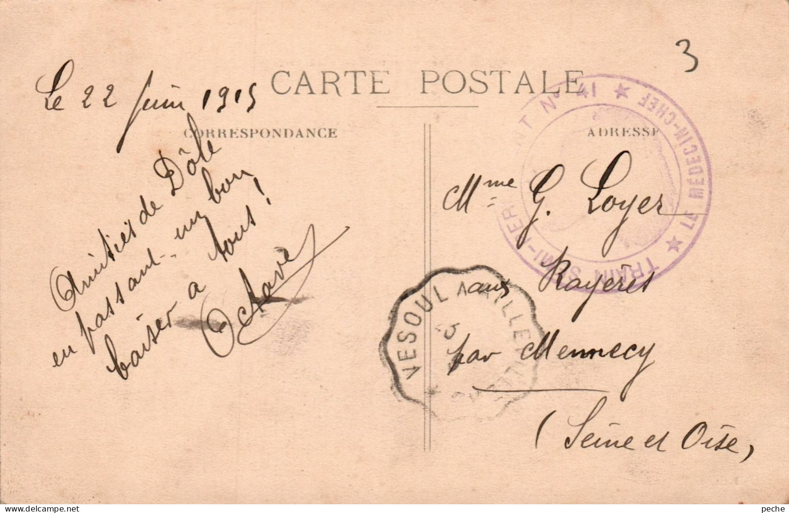 N°932 W -cpa Dole -avenue Pasteur- - Dole