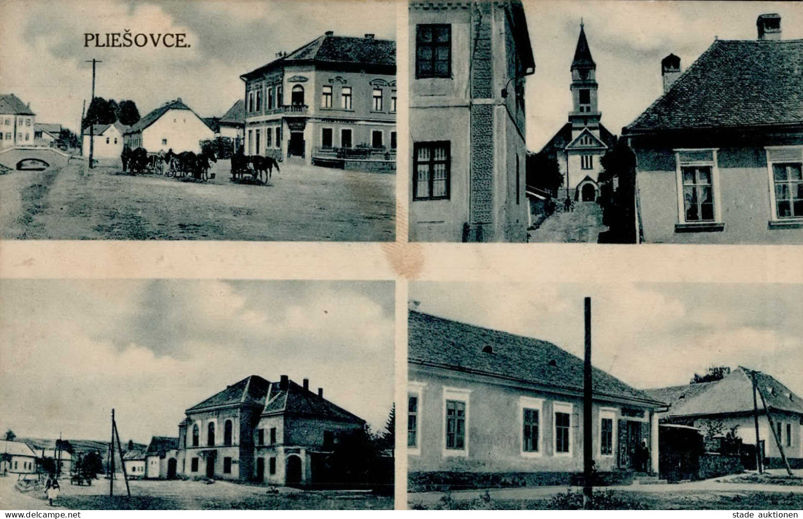 Pliesovce Slowakei Kirche I-II (Marke Entfernt, Fleckig) - Tschechische Republik