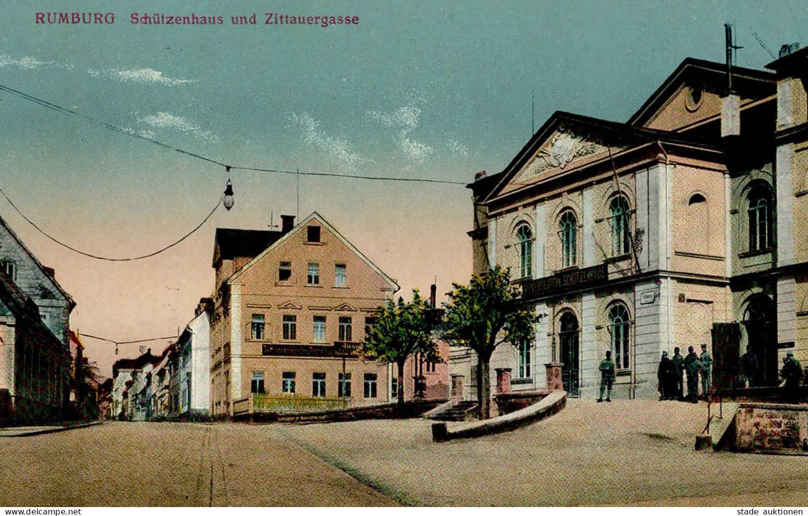 Rumburg Schützenhaus Zittauergasse 1921 I-II - Tschechische Republik