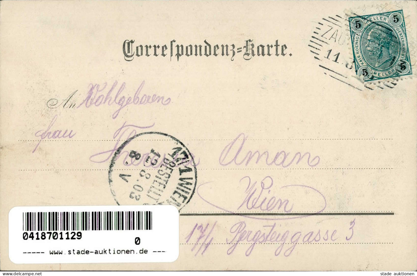 Neutitschein Klötten 1903 II (Stauchung) - Tschechische Republik