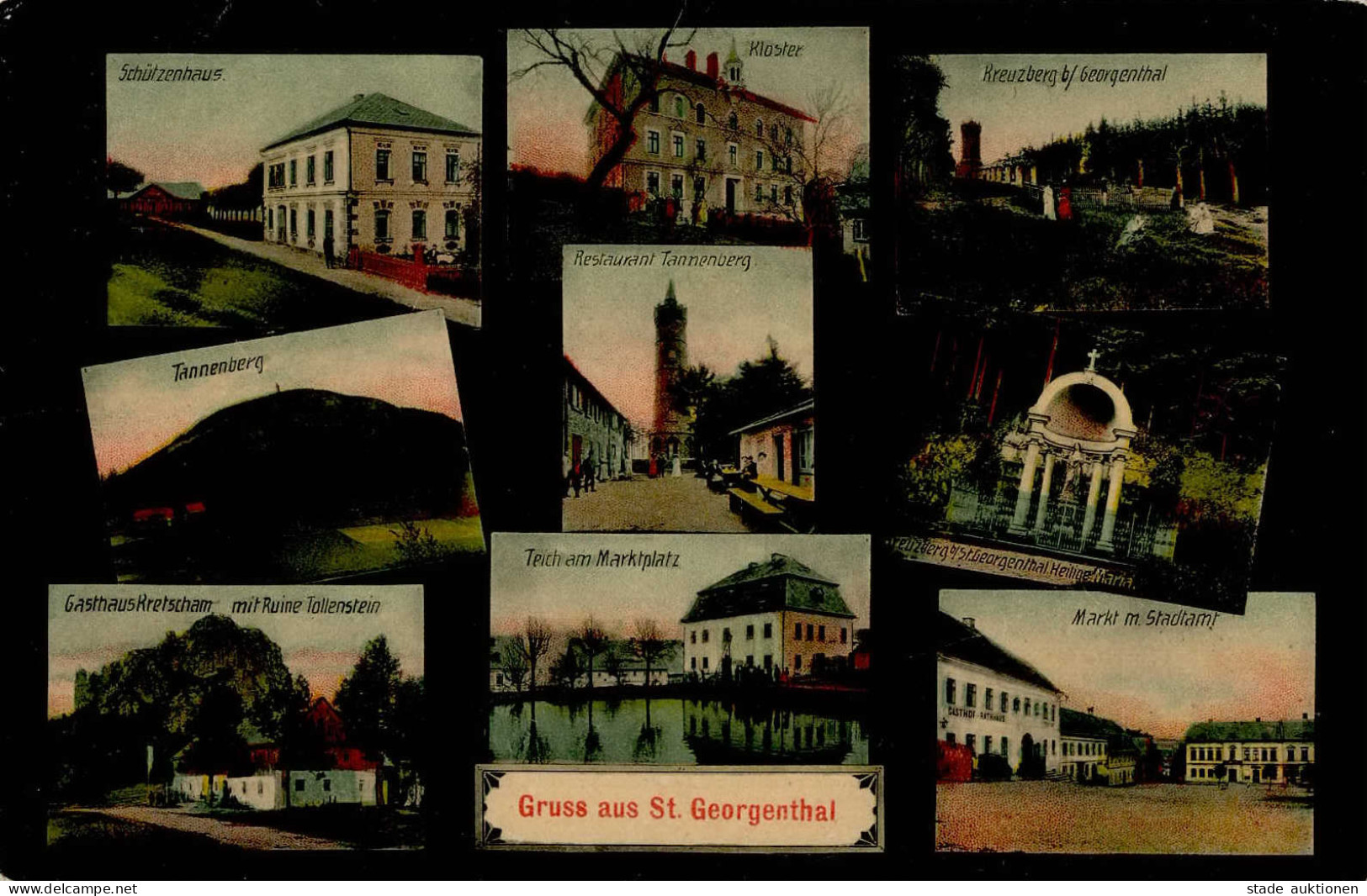 St. Georgenthal Schützenhaus Gasthaus Tannenberg I- - Tschechische Republik