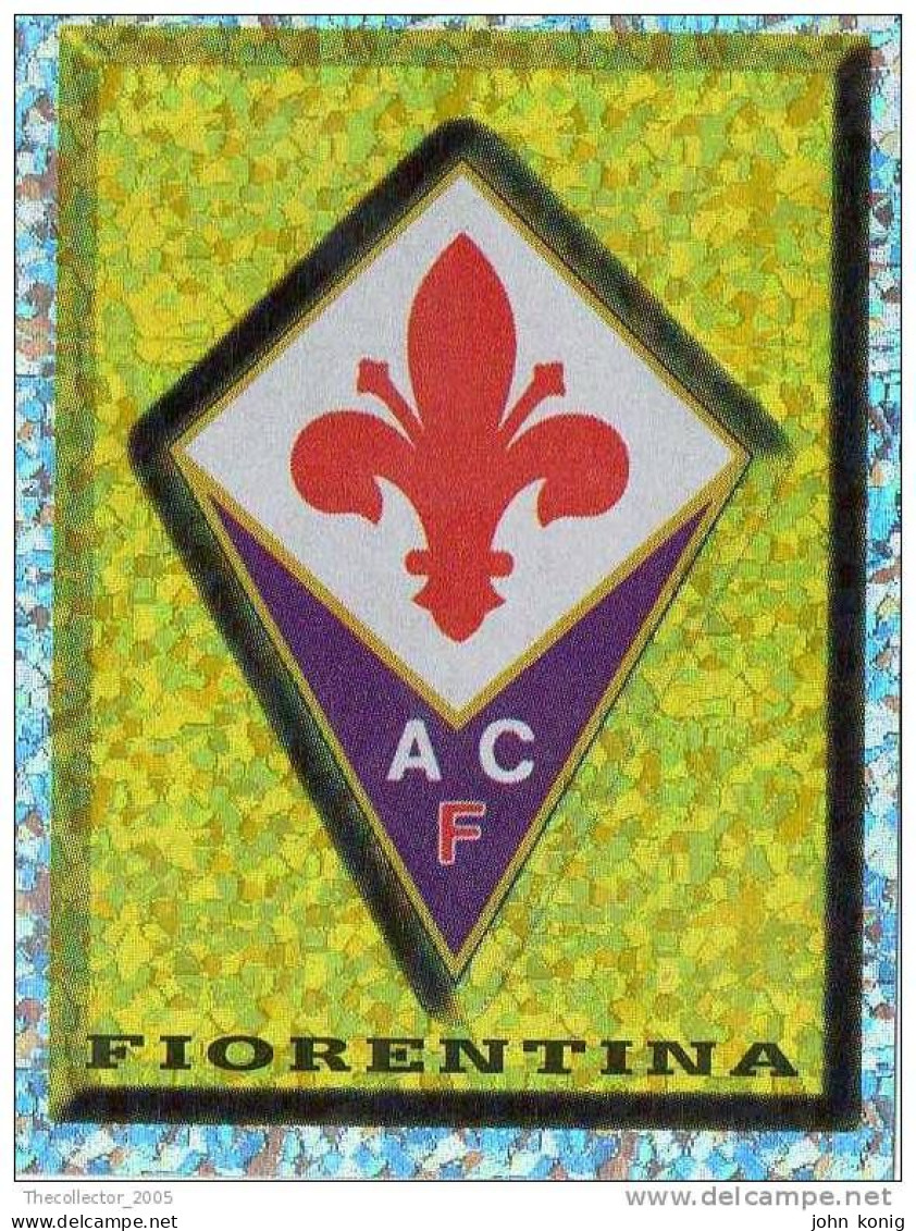 CALCIATORI - Calcio - Figurine Panini-calciatori 1997-98- N. #106 SCUDETTO FIORENTINA - Italienische Ausgabe