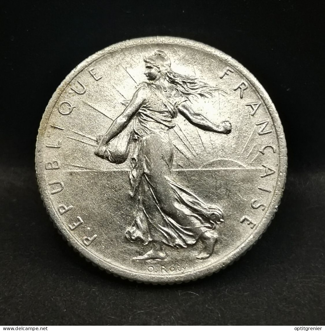 1 FRANC SEMEUSE ARGENT 1916 FRANCE / SILVER (Réf. 24425) - 1 Franc