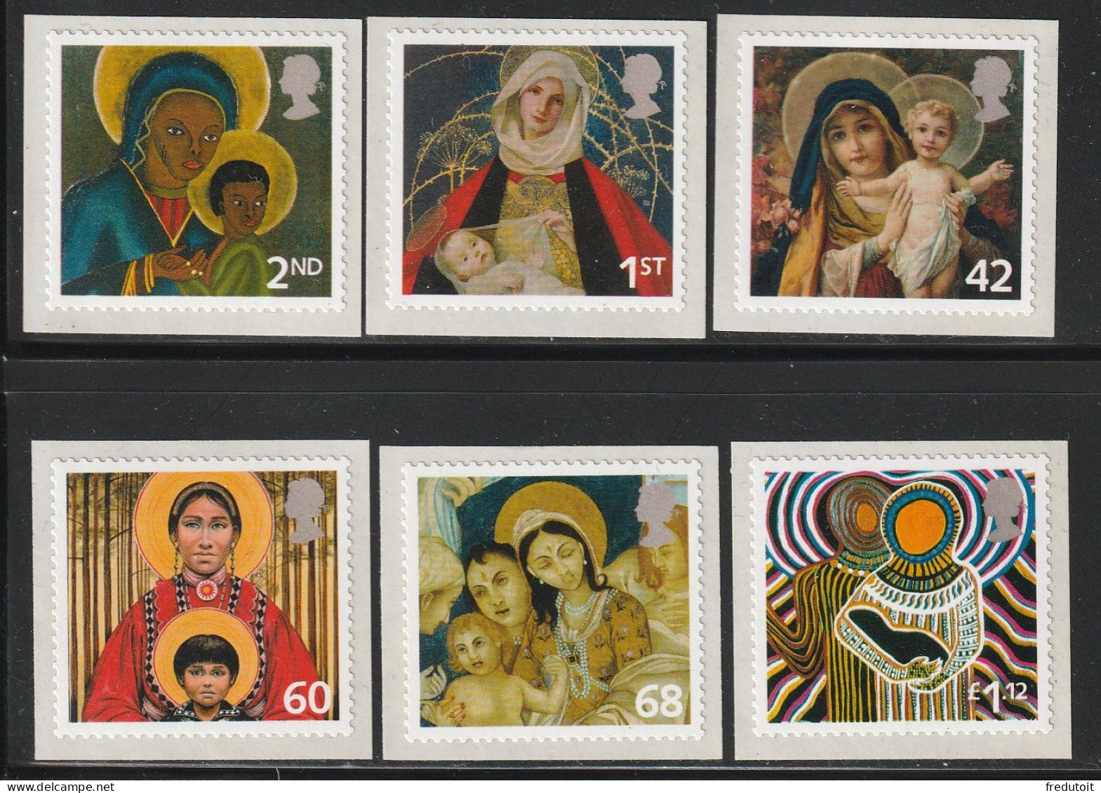 GRANDE BRETAGNE - N°2700/5 ** (2005) Noël - Unused Stamps