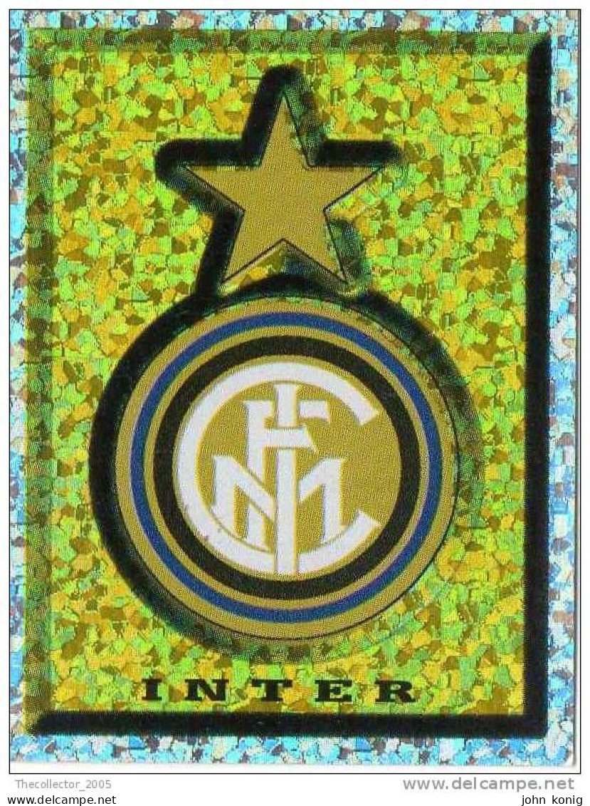 CALCIATORI - Calcio - Figurine Panini-calciatori 1997-98- N. #127 SCUDETTO INTER - Italienische Ausgabe