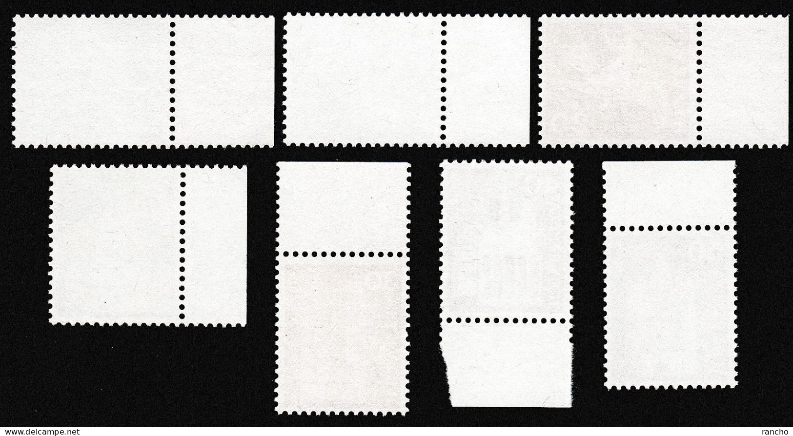 ** SERIE TIMBRES NEUFS C/.S.B.K. Nr:355L/56.58/63L. Y&TELLIER Nr:643a/44.46/48.50/51a. MICHEL Nr:696y/97.99/01.03/04y.** - Neufs