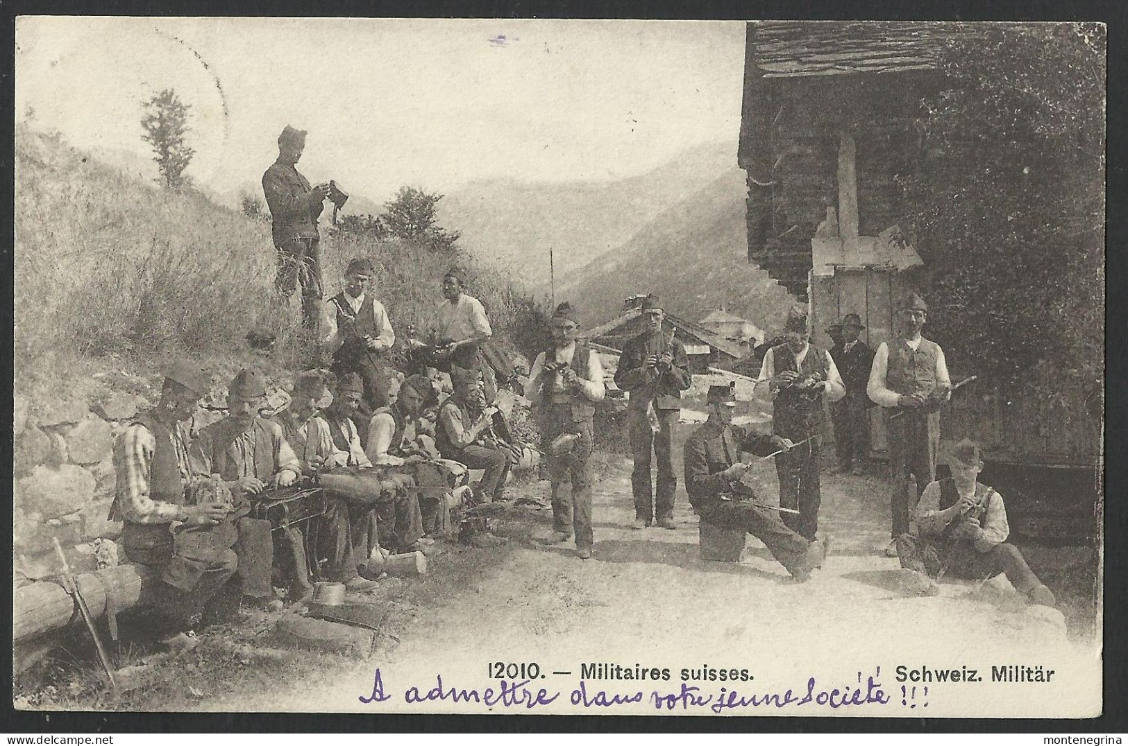 Switzerland - Schweiz. Militär - Militaires Suisses, Soins De Propreté - 1910 Old Postcard (see Sales Conditions) 010152 - Patriotic