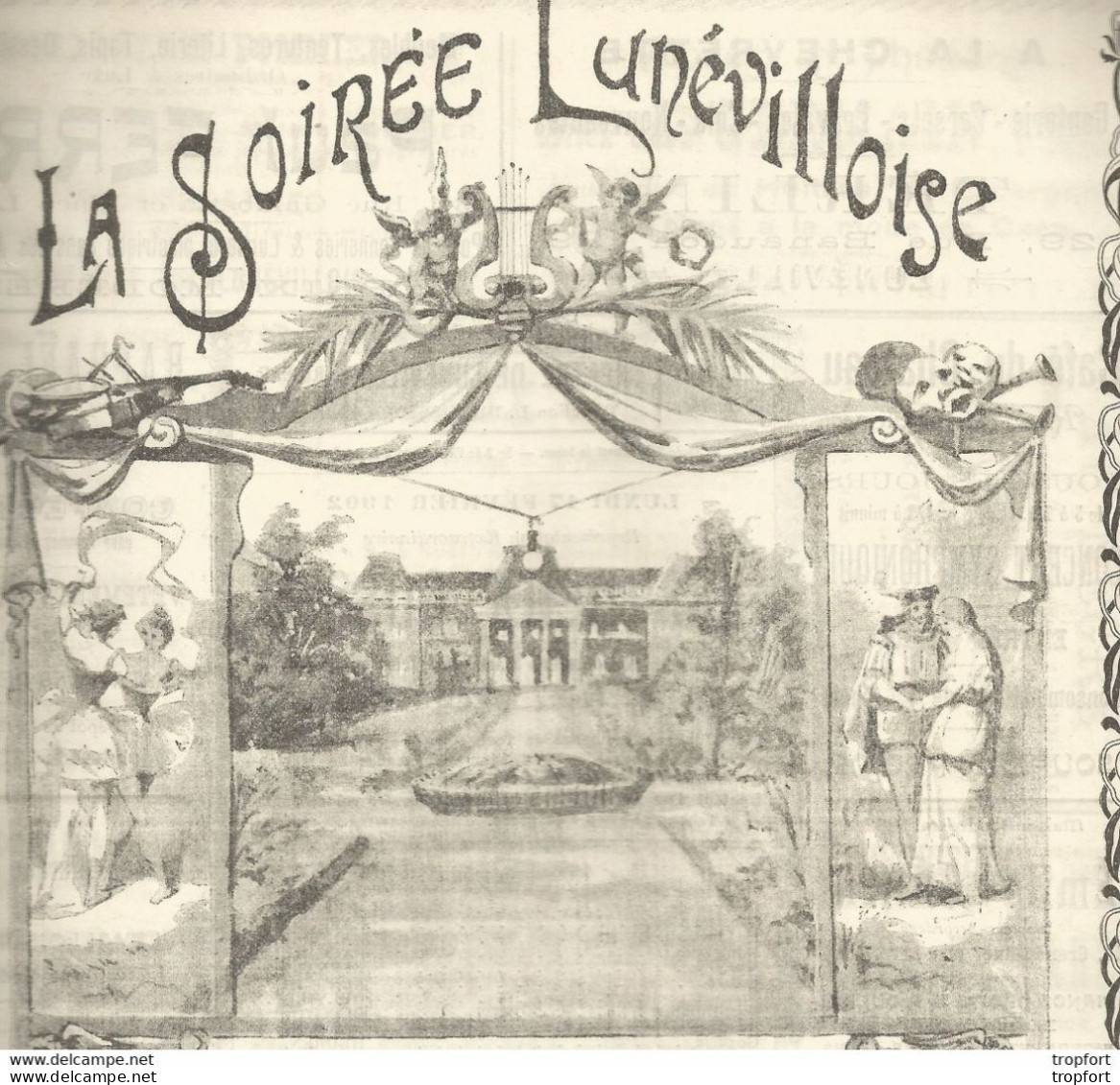 CD / Vintage / Old Theater Program // A SAISIR !! Rare Programme 1902 !! Théâtre LUNEVILLE // Les Deux Gosses - Programmes