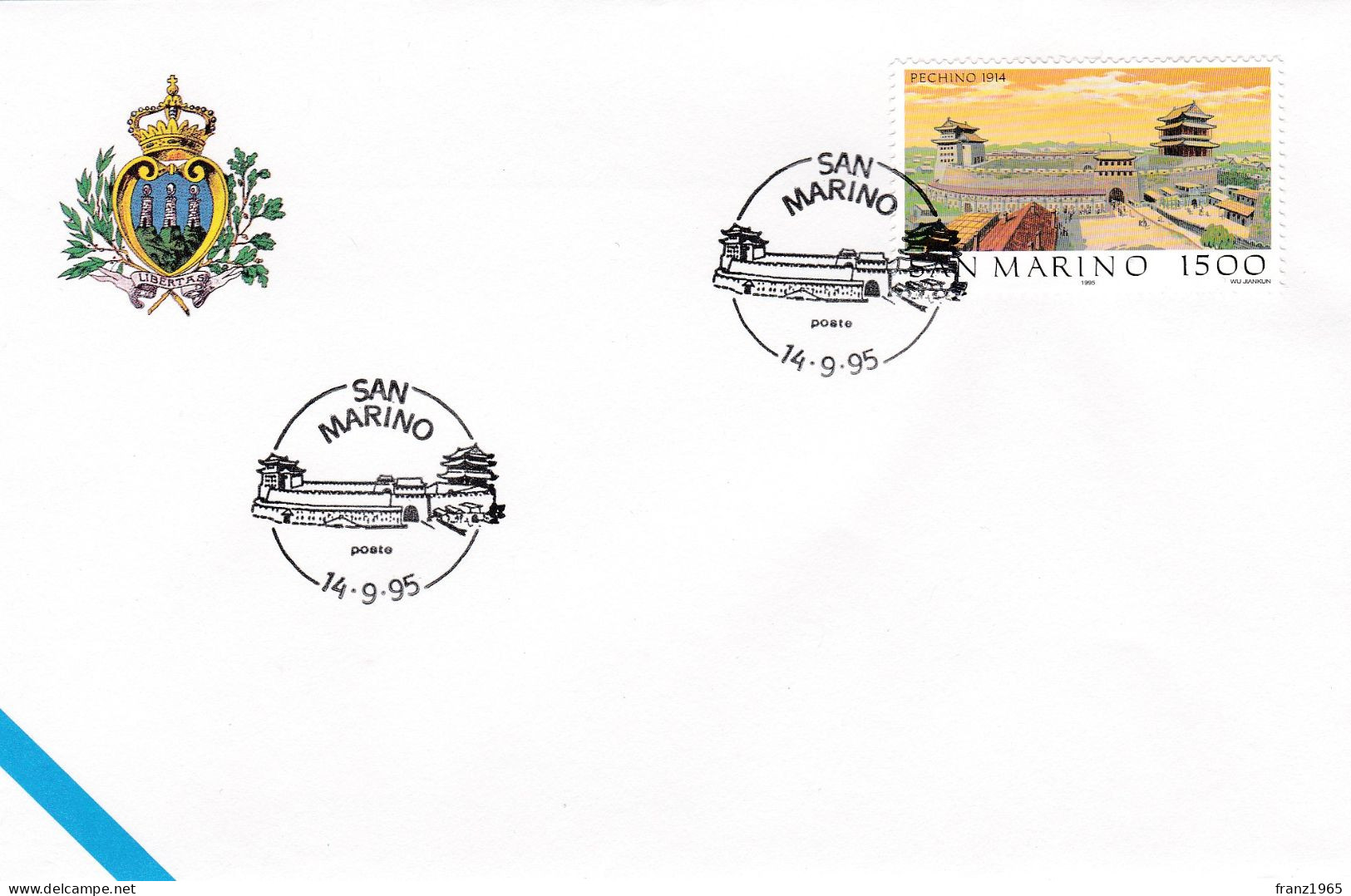 Beijing - 1995 - FDC