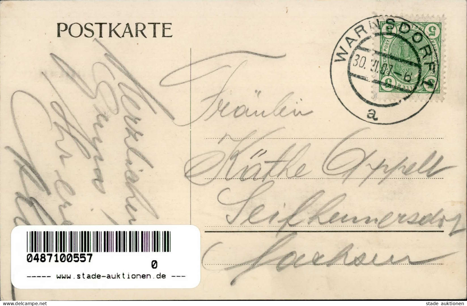 Warnsdorf XXI. Wanderversammlung Des Deutschen Stenographen-Verbandes Gabelsberger" 29. Bis 30 Juni 1907 I-" - Tchéquie