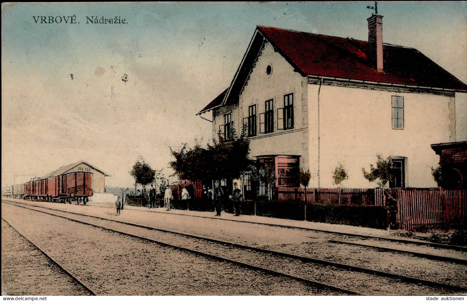 Vrobove (Slowakei) Bahnhof I-II - Slovakia