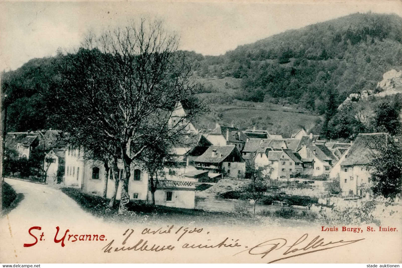 Saint-Ursanne (Jura) 1900 I - Other & Unclassified