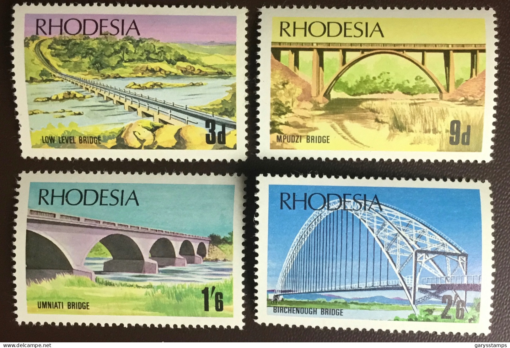 Rhodesia 1969 Bridges MNH - Rhodésie (1964-1980)