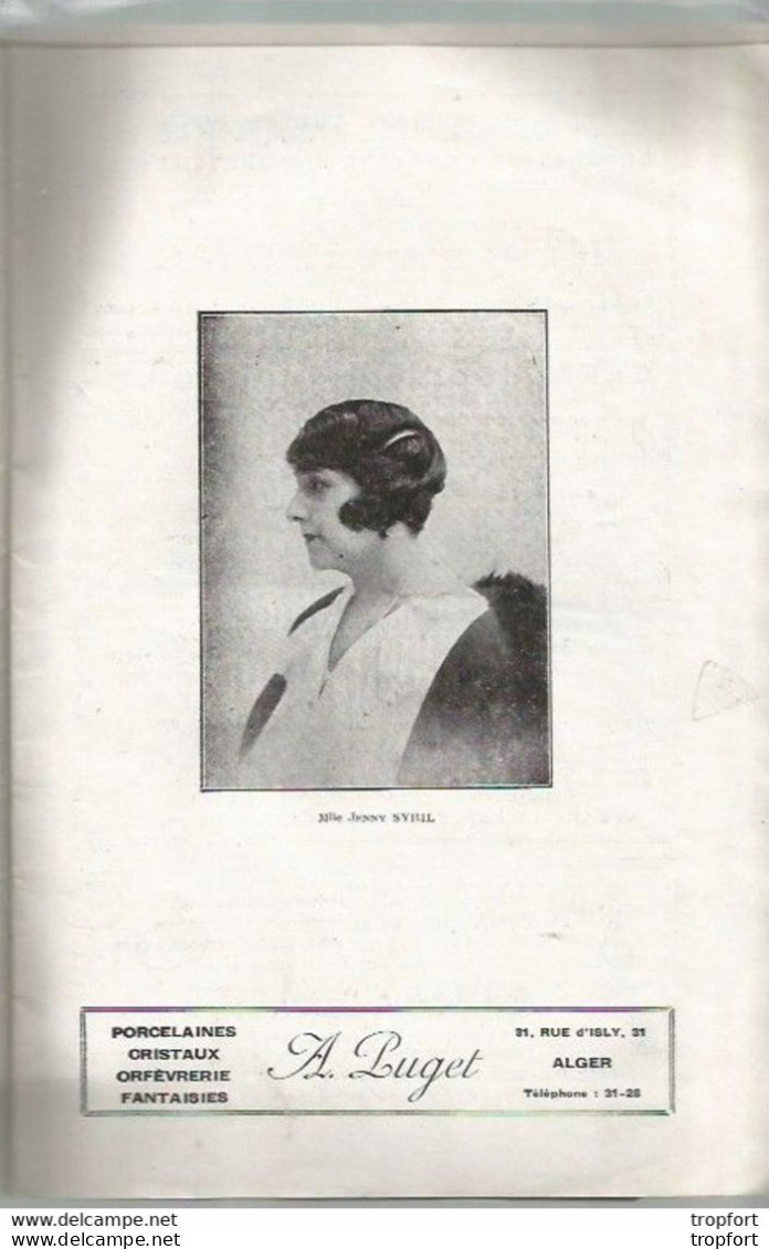 CD / Vintage / Old Theater Program 1926 // Programme Théâtre ALHAMBRA ALGER Algérie Cavalier LAFLEUR // - Programma's