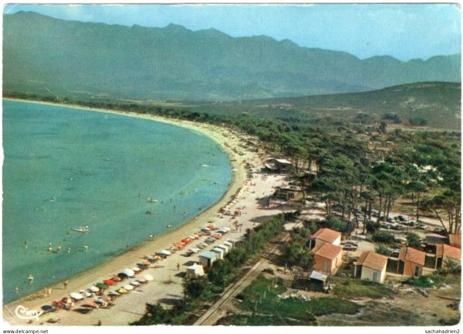 2B. CALVI. Vue Aérienne. La Plage. 343-102 - Calvi