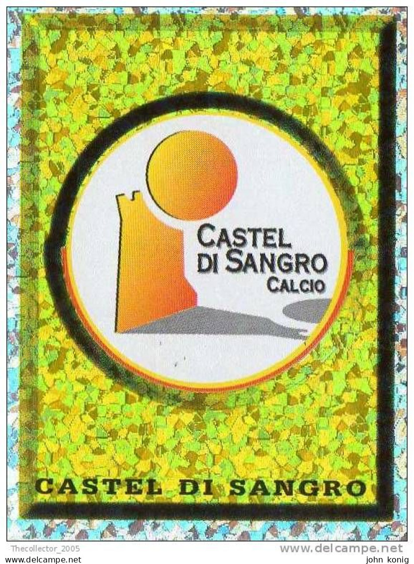 CALCIATORI - Calcio - Figurine Panini-calciatori 1997-98- N. #437 SCUDETTO CASTEL DI SANGRO - Italian Edition