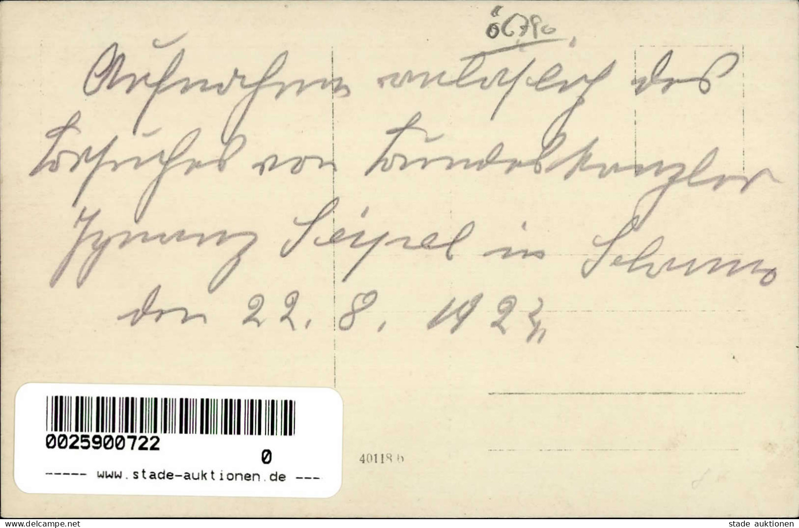 Schruns (Österreich) Bundeskanzler Seipel 22. August 1924 I - Autres & Non Classés