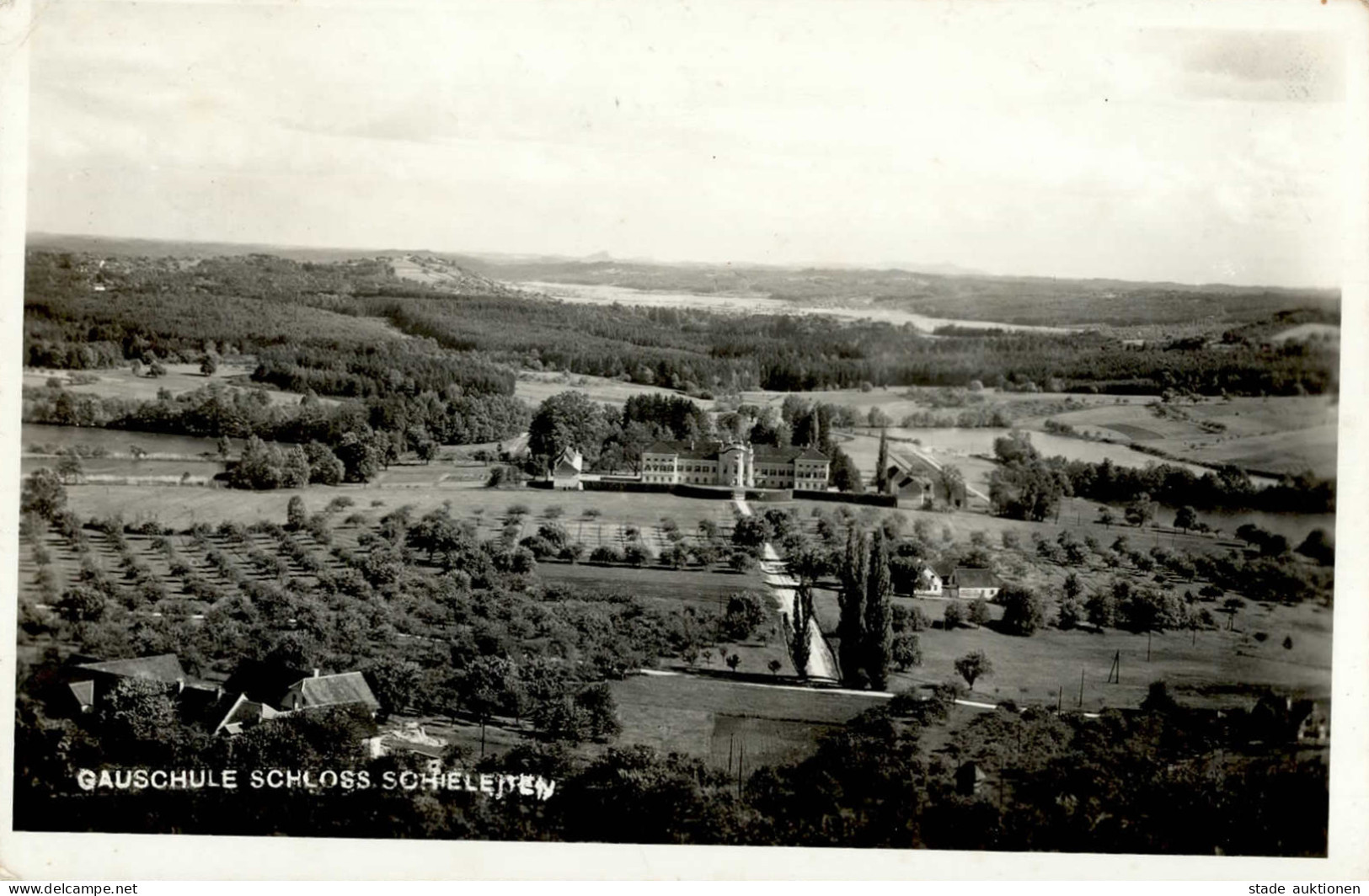 Stubenberg Am See (Österreich) Gauschule Schloss Schielleiten II (kleine Stauchung) - Autres & Non Classés