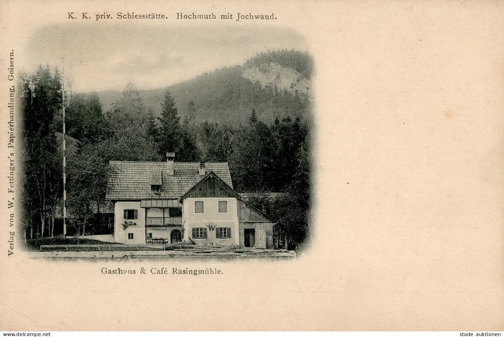 Bad Goisern (Österreich) Schützenhaus Und Gasthaus Rasingmühle I - Other & Unclassified