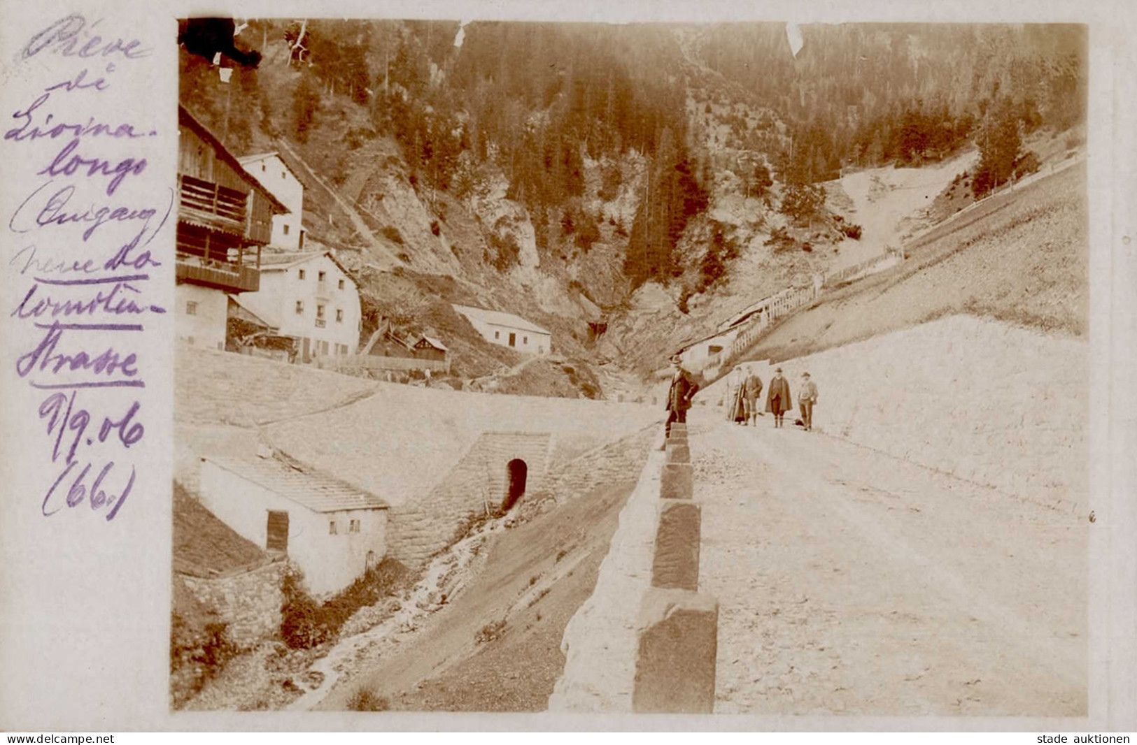 Pieve Di Livinallongo (Italien) I-II (Abdruck Fotoecken, RS Fleckig) - Sonstige & Ohne Zuordnung