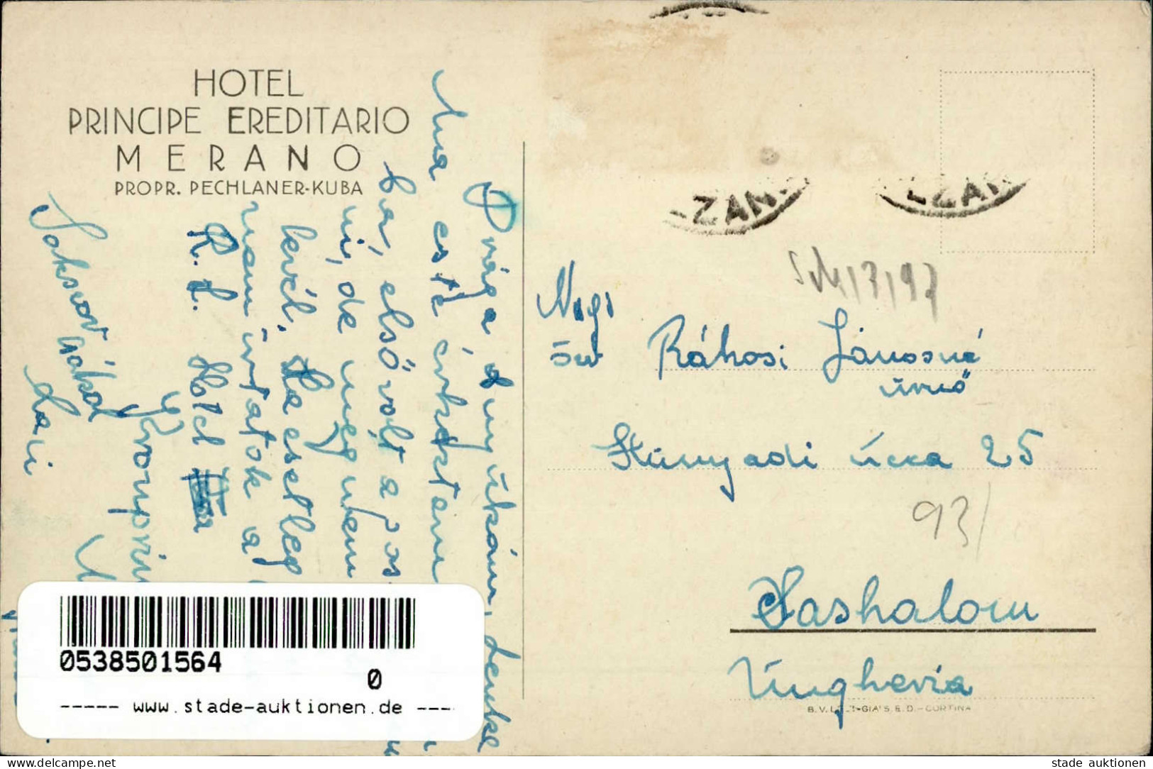 Merano (Italien) Hotel Principe Ereditario I-II (Marke Entfernt) - Other & Unclassified