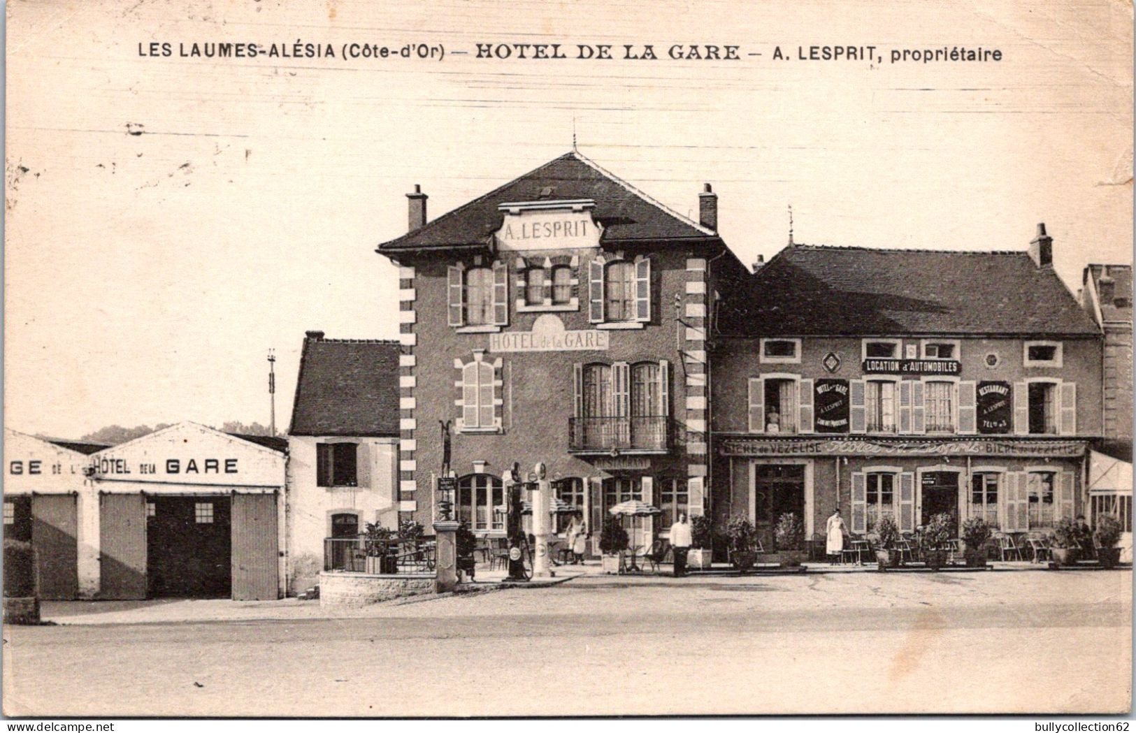 SELECTION -  LES LAUMES ALESIA  -  Hôtel De La Gare . A-LESPRIT Propriétaire. - Autres & Non Classés