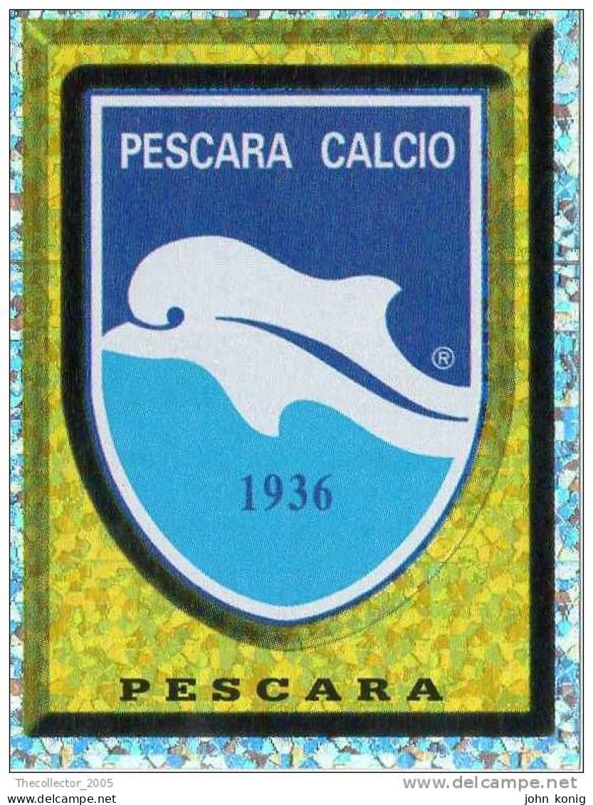 CALCIATORI - Calcio - Figurine Panini-calciatori 1997-98- N. #518 SCUDETTO PESCARA - Edición Italiana