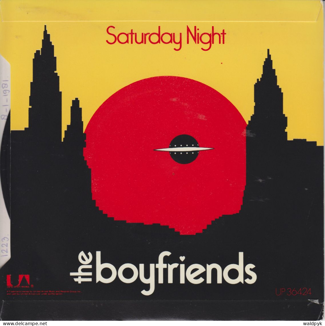 THE BOYFRIENDS - I'm In Love Today - Otros - Canción Inglesa