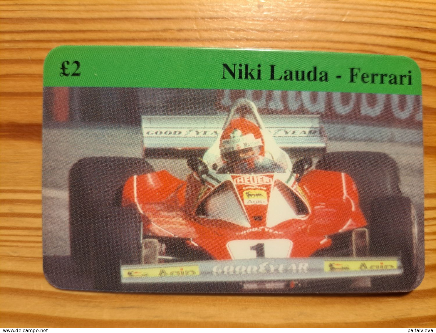 Prepaid Phonecard United Kingdom - Formula 1, Niki Lauda - Emissioni Imprese