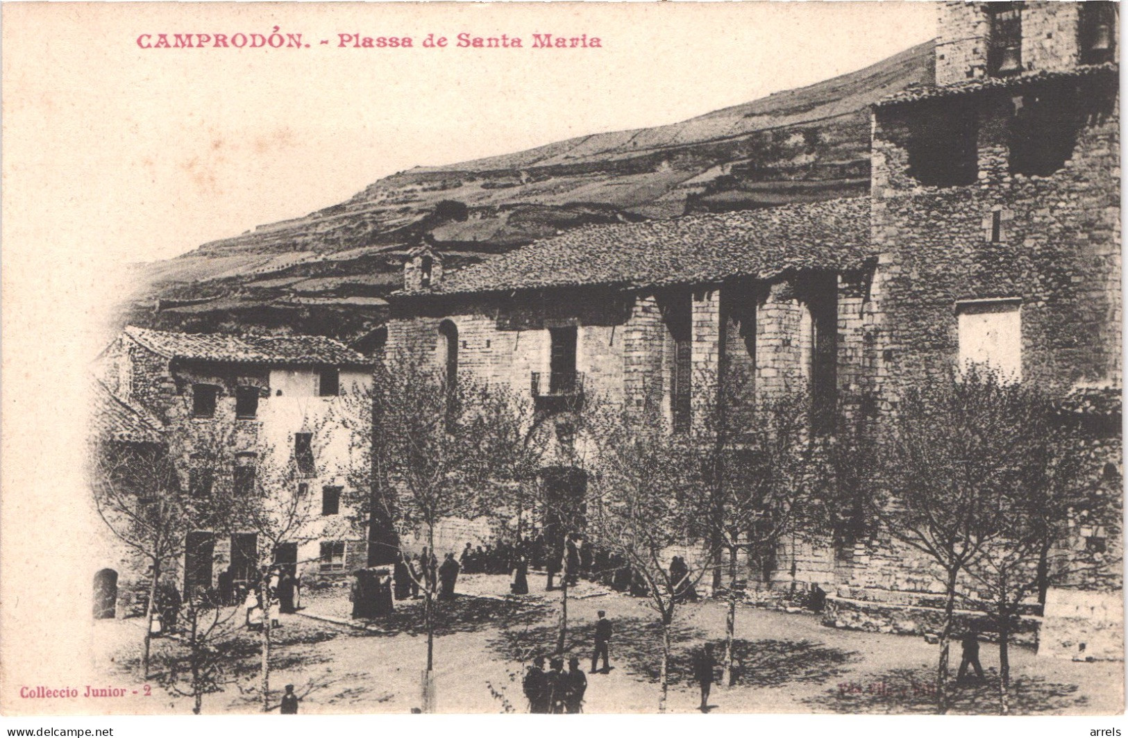 ES CAMPRODON - Vila Y Fill Précurseur - Plaça De Santa Maria - Animée - Belle - Gerona