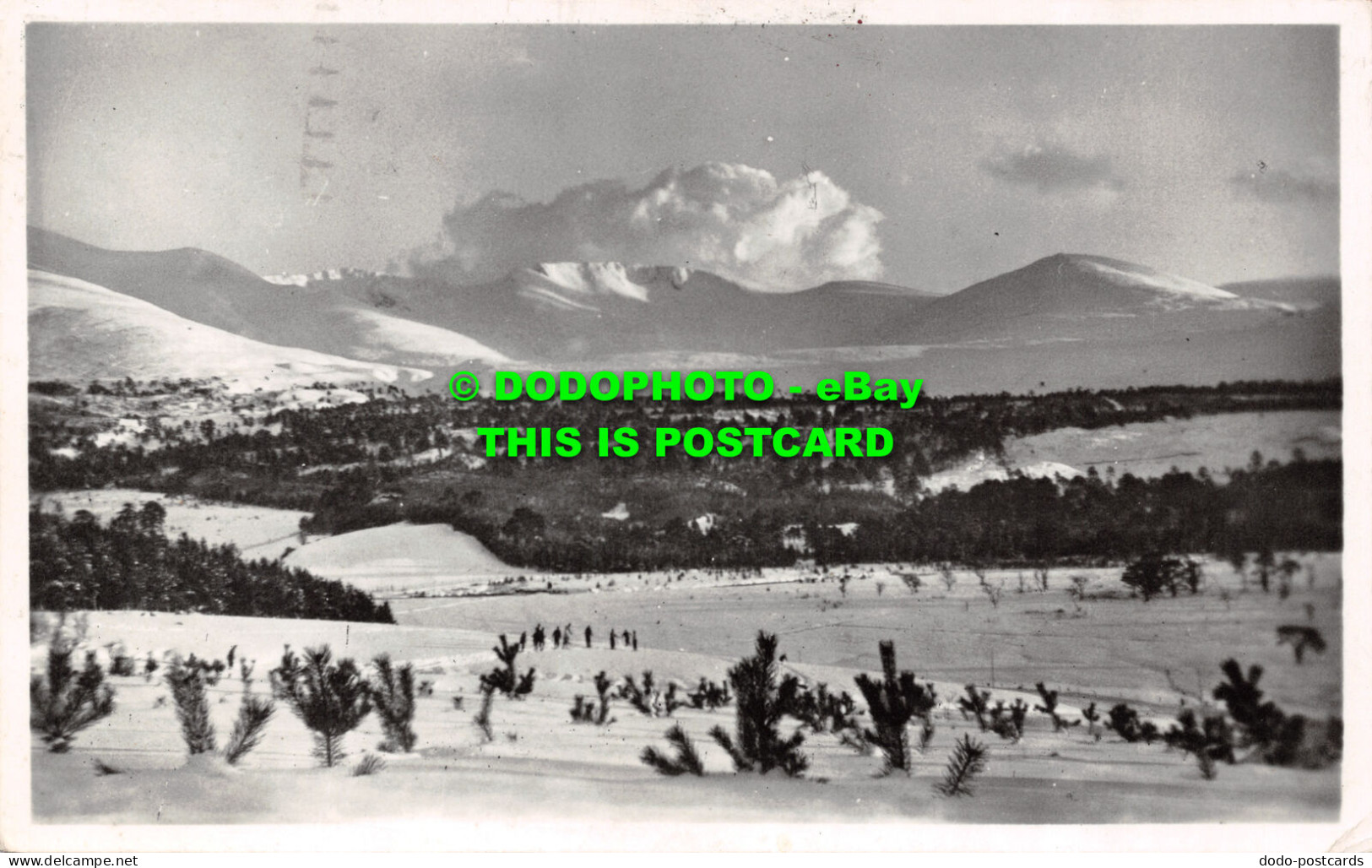 R505077 Winter Sports In Glenmore. Showing The Cairngorm Range. P. Crerar Brydon - Monde