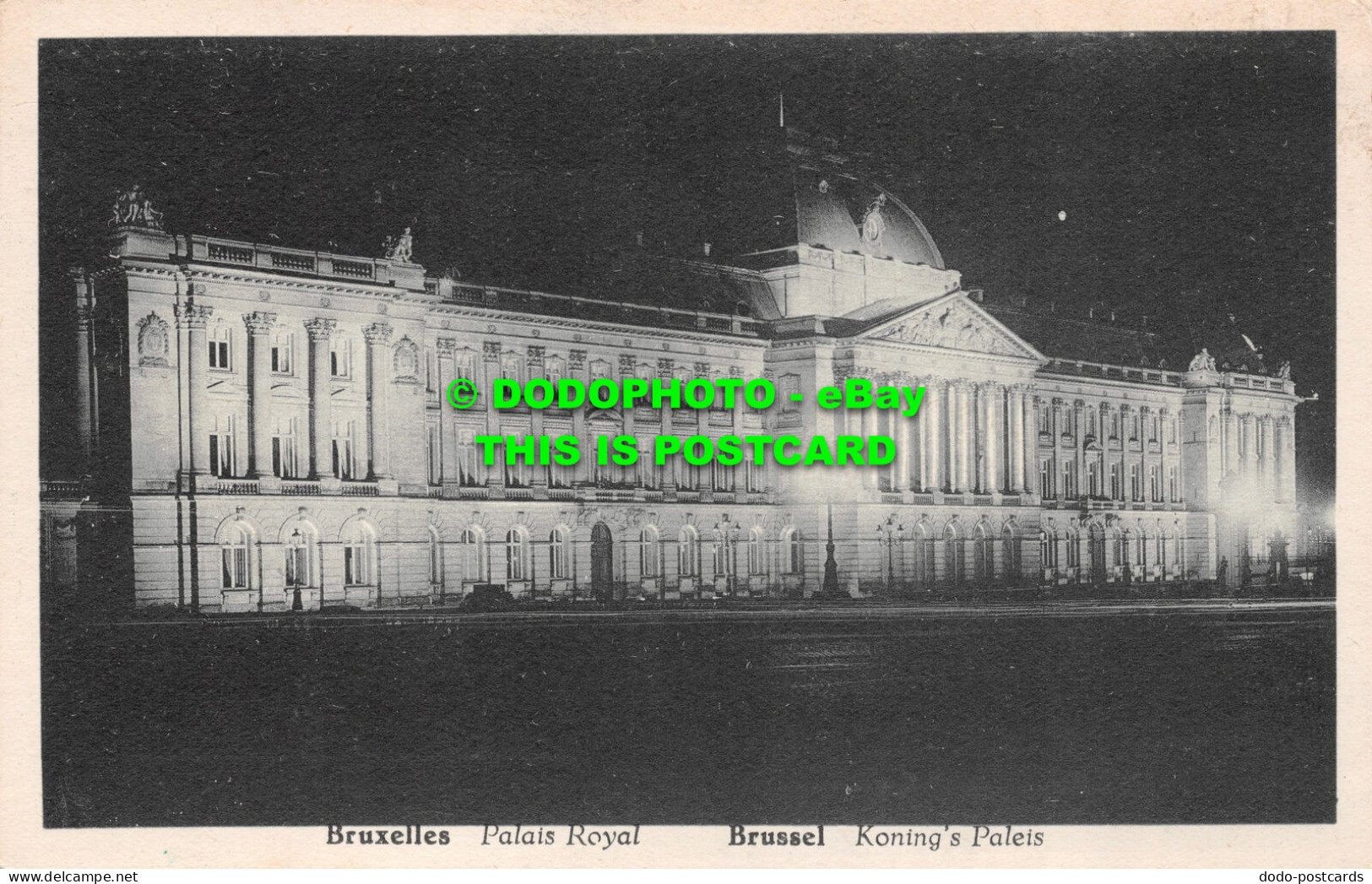 R505336 Bruxelles. Palais Royal. A. Dohmen. Postcard - Monde