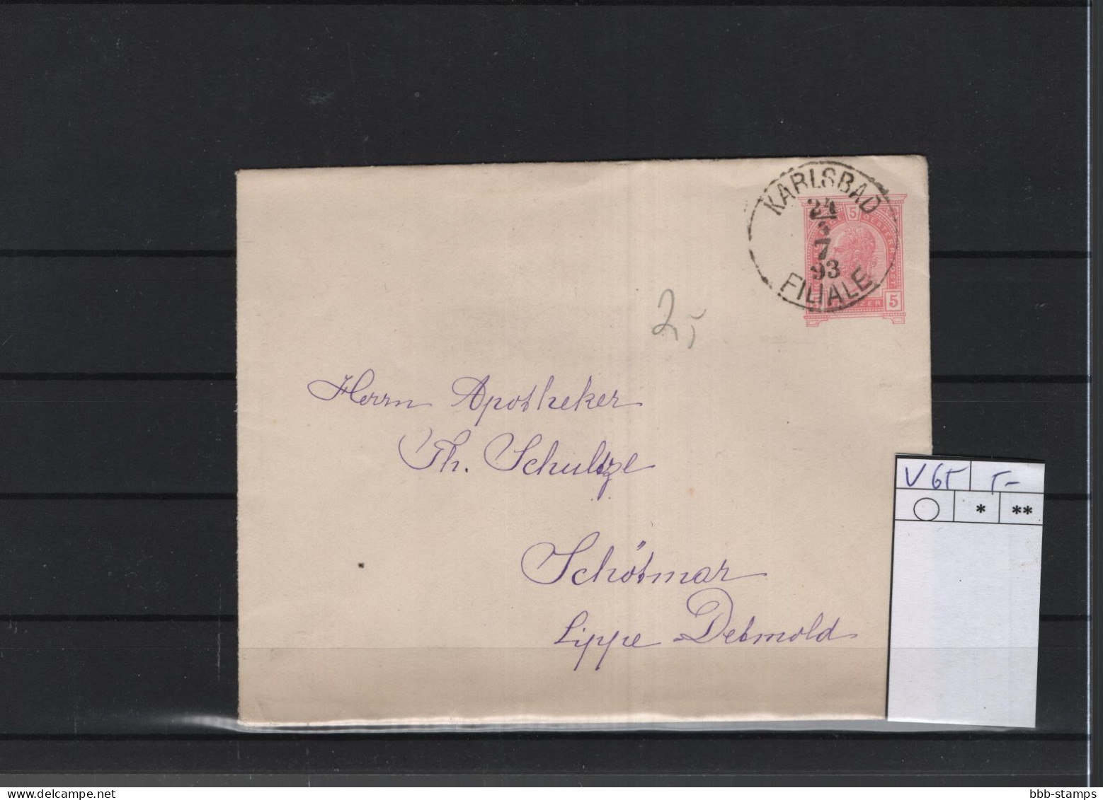 Österreich Michel Kat.Nr. U65 Gest - Briefe
