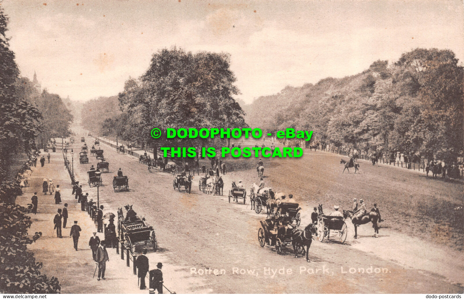 R505101 London. Rotten Row. Hyde Park. M. And L. National Series - Sonstige & Ohne Zuordnung