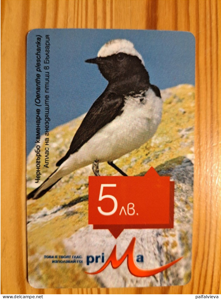 Prepaid Phonecard Bulgaria, Prima - Bird - Bulgarije