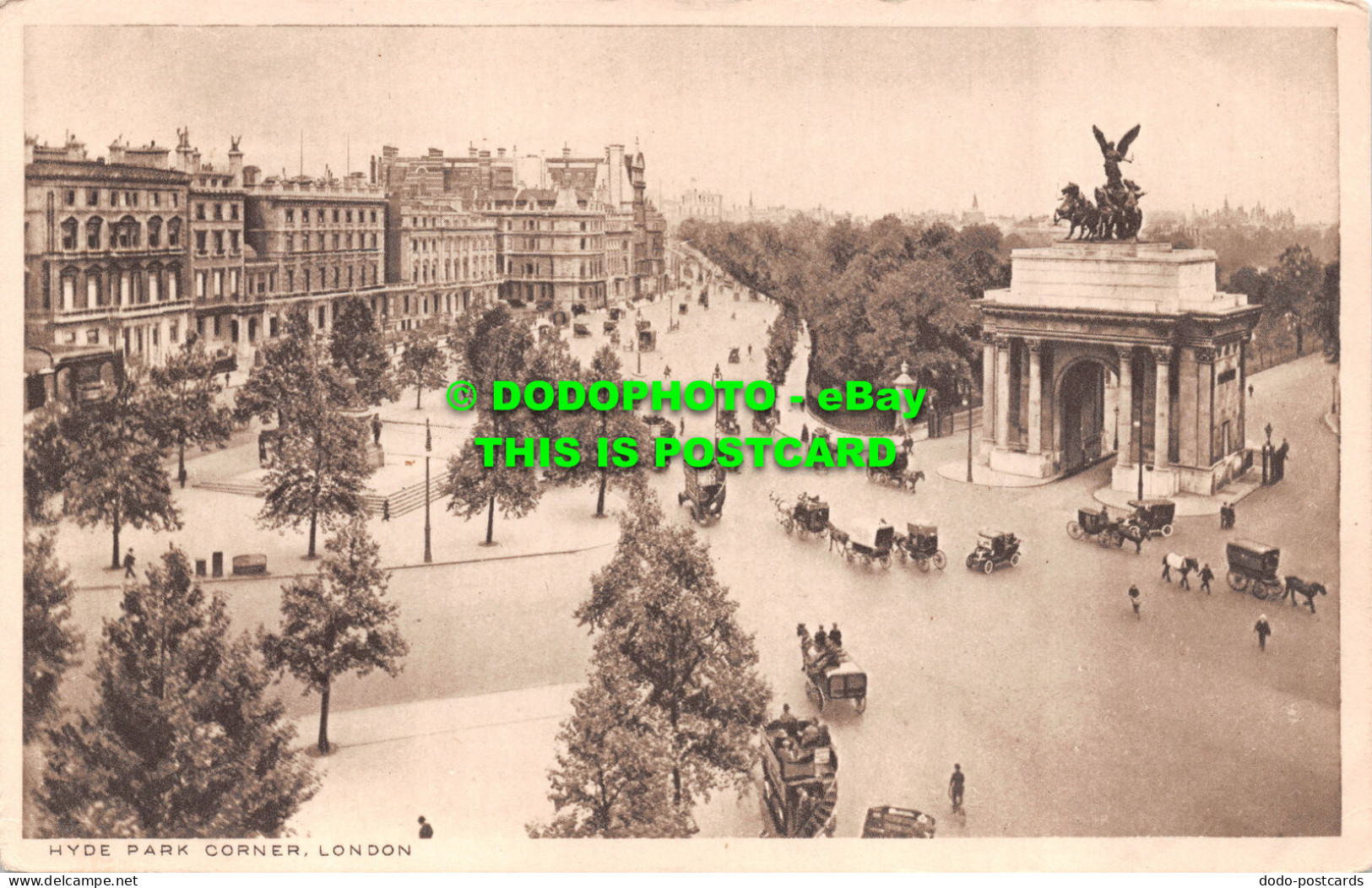 R505102 London. Hyde Park Corner. Samuels. Arcadian Series - Otros & Sin Clasificación