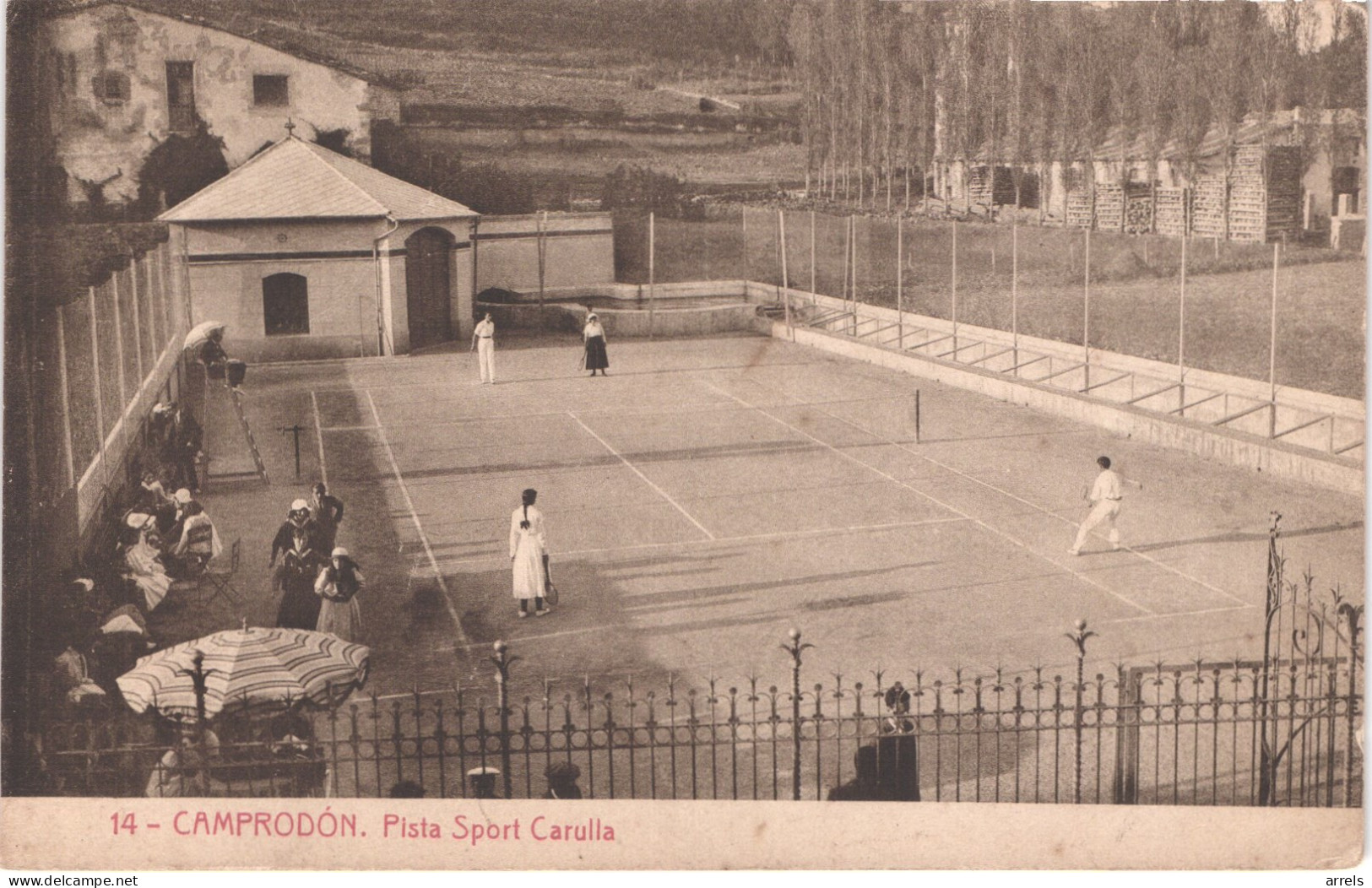 ES CAMPRODON - Thomas 14 - Pista Sport Carulla - Tennis - Animée - Belle - Gerona