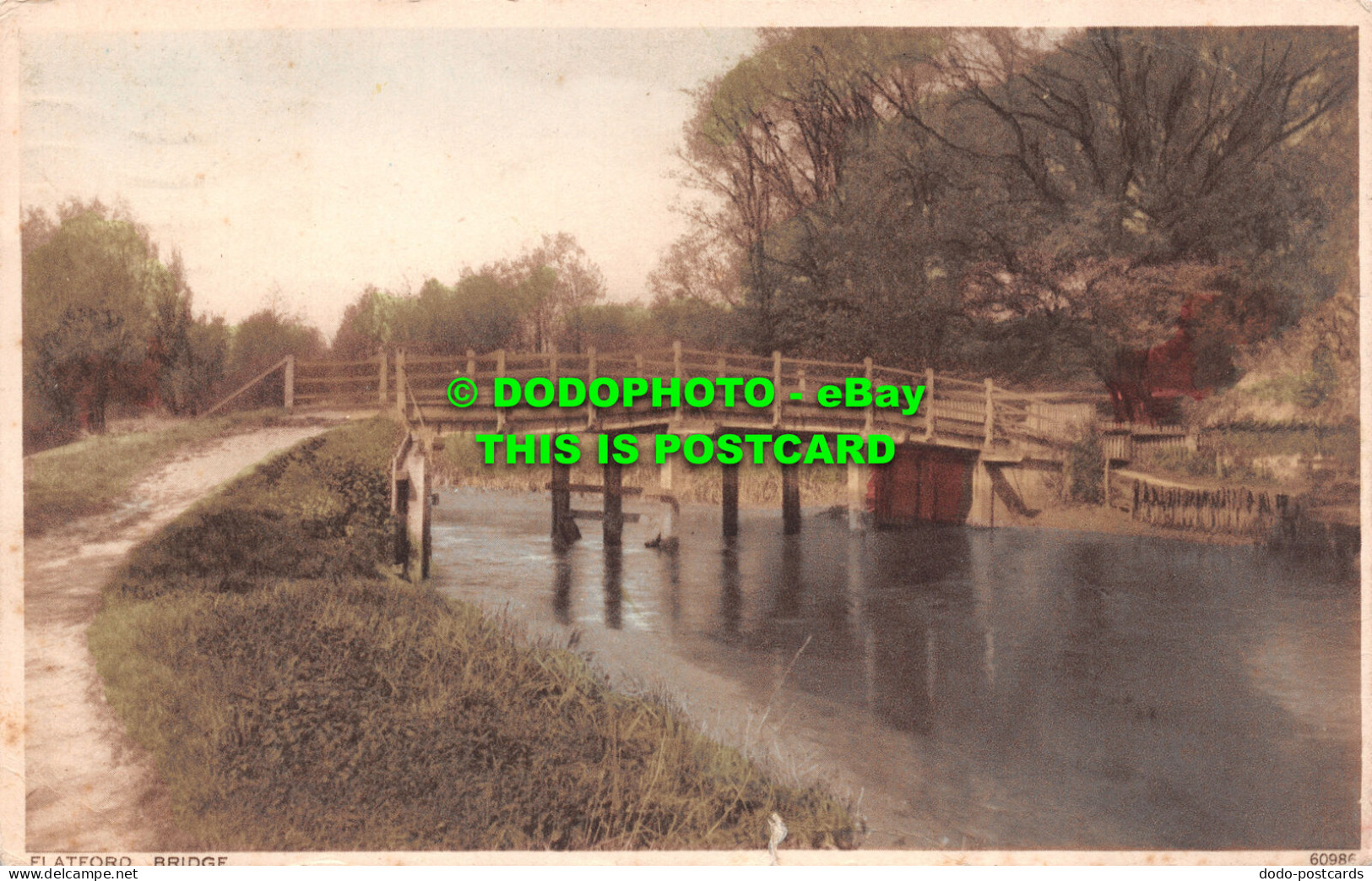 R505105 Flatford Bridge. Photochrom. Postcard - Monde