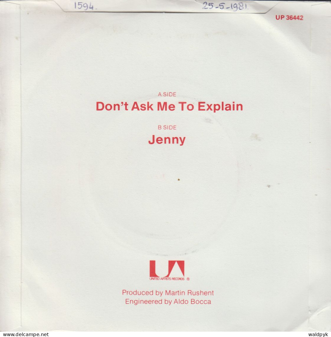 THE BOYFRIENDS - Don't Ask Me To Explain - Altri - Inglese