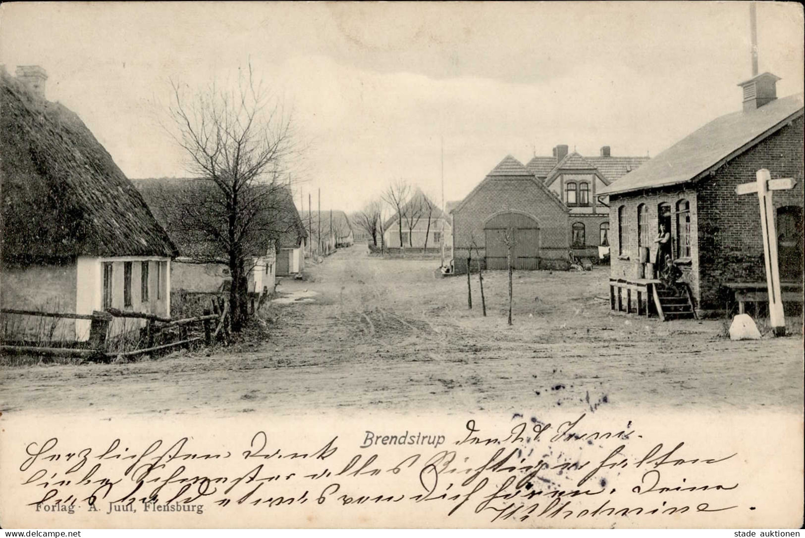 Brendstrup Hadersleben (Dänemark) 1905 I-II (Stauchung) - Dänemark