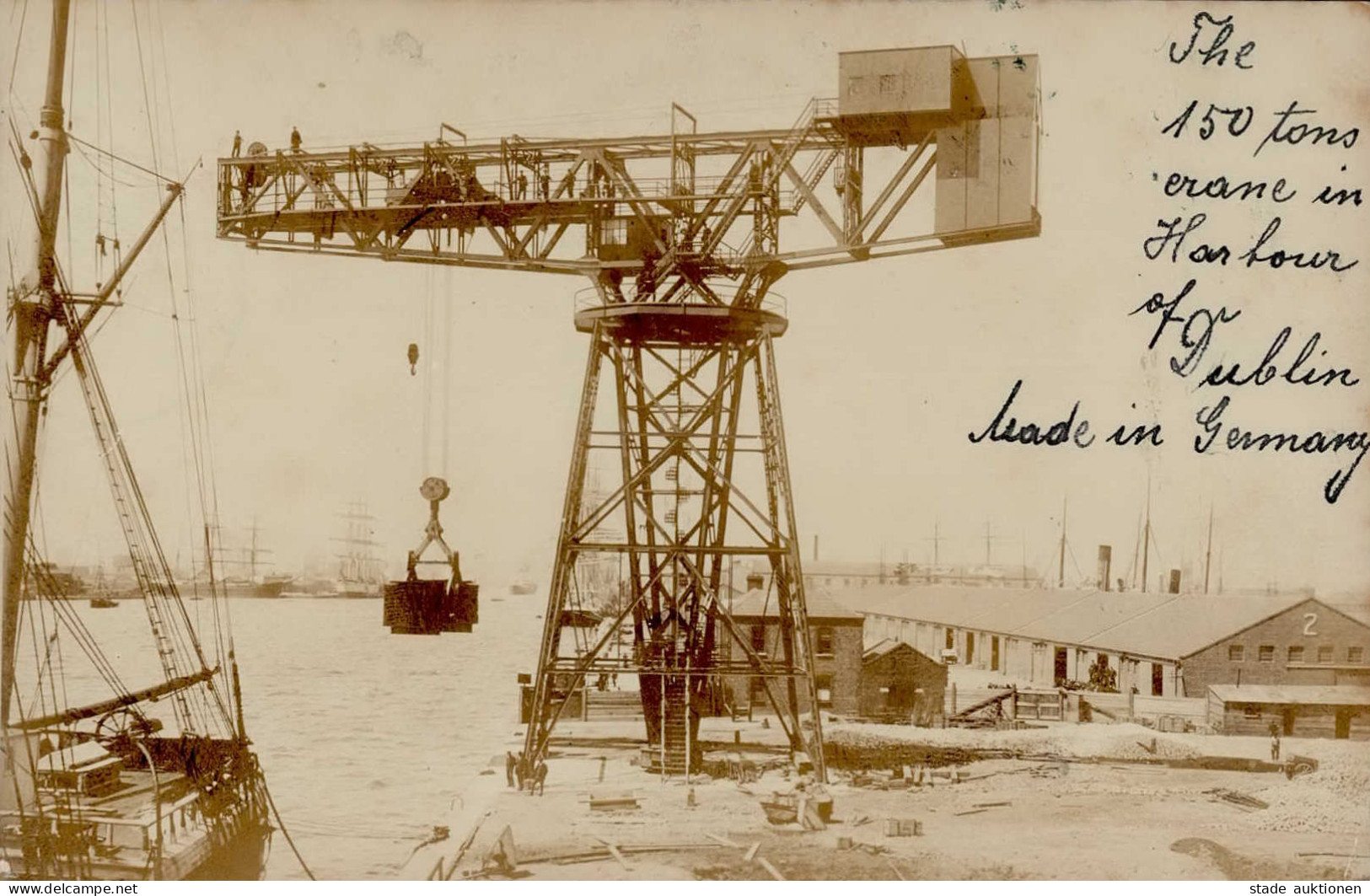 Dublin (Irland) Hafen 1905 I-II - Andere & Zonder Classificatie