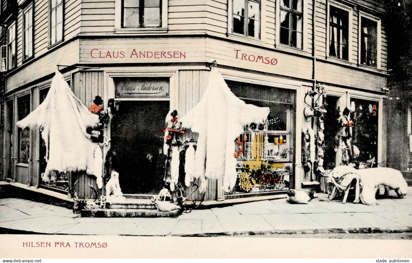 Tromsö (Norwegen) Handlung Andersen 1907 I - Norwegen