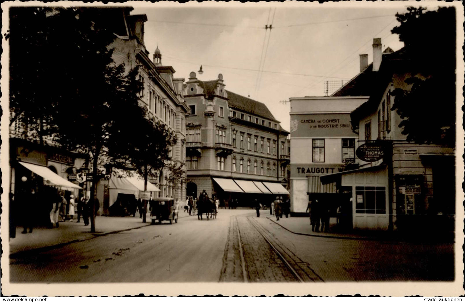 Hermannstadt (Rumänien) Königin Maria Strasse Drogeriehandlung I - Romania