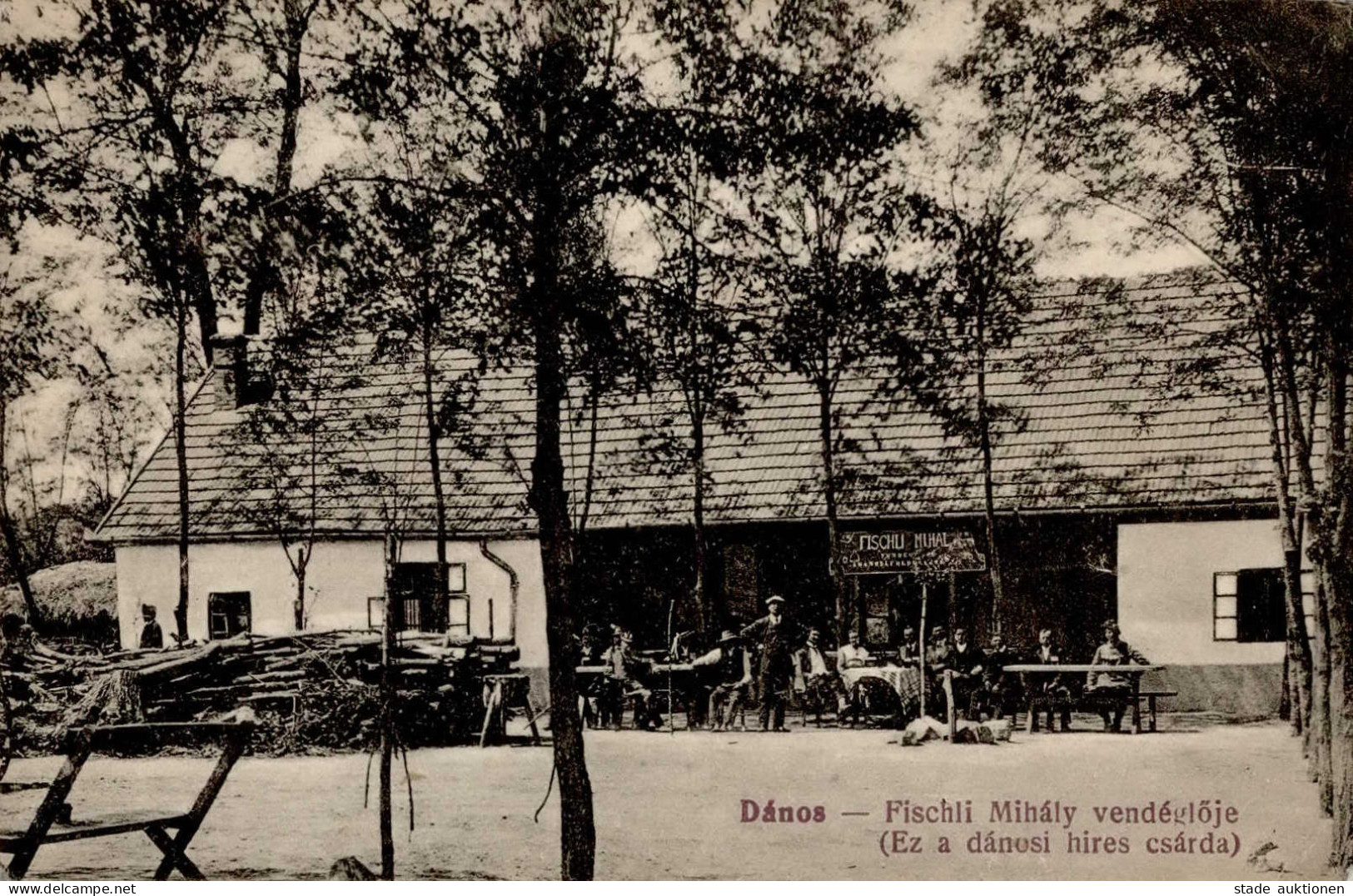 Sollnock Danos (Ungarn) Gasthaus Fischli Mihaly II (Stauchung) - Hungría